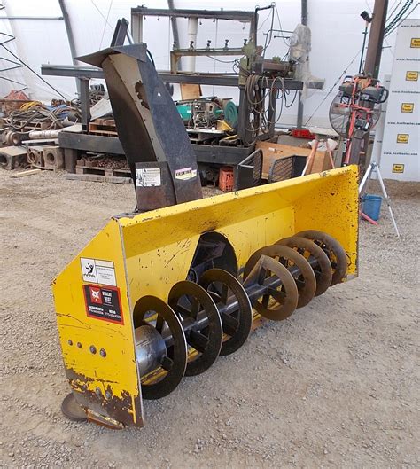 snowblower for skid steer|used snowblower for skid steer.